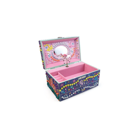 Au Sycomore Stick & Fun - Mozaïek - Sieraden Muziekdoos Eenhoorn