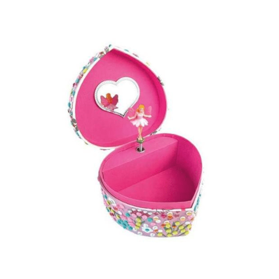 Au Sycomore Stick & Fun - Mozaïek - Sieraden Muziekdoos Hartje