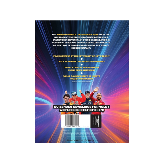 Wereldrecordboek 2026 Formule 1