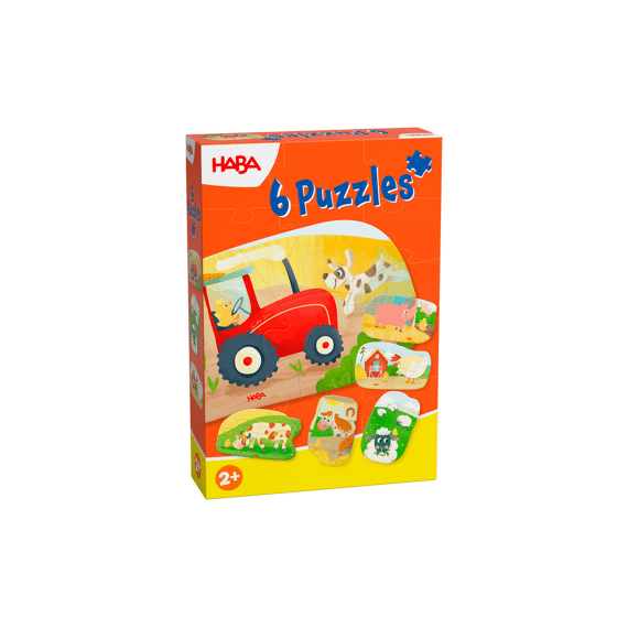 Haba 6 Eerste Puzzels - Boerderij