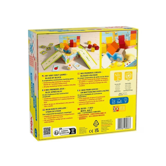 Haba Spel - My Very First Games - Block By Block