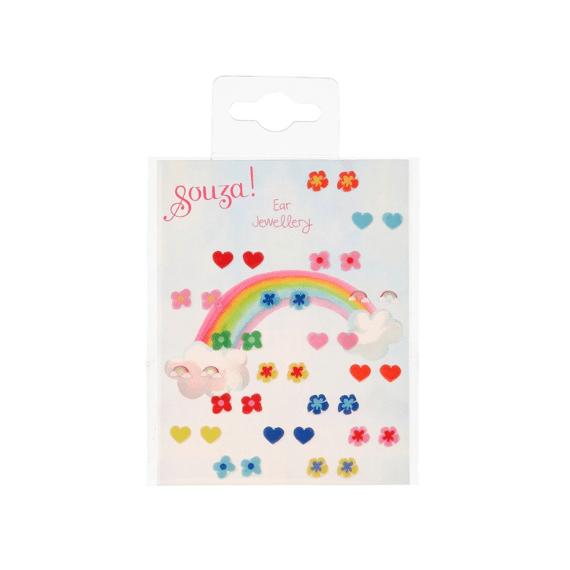 Souza Oorstickers Bloemen En Hartjes Small