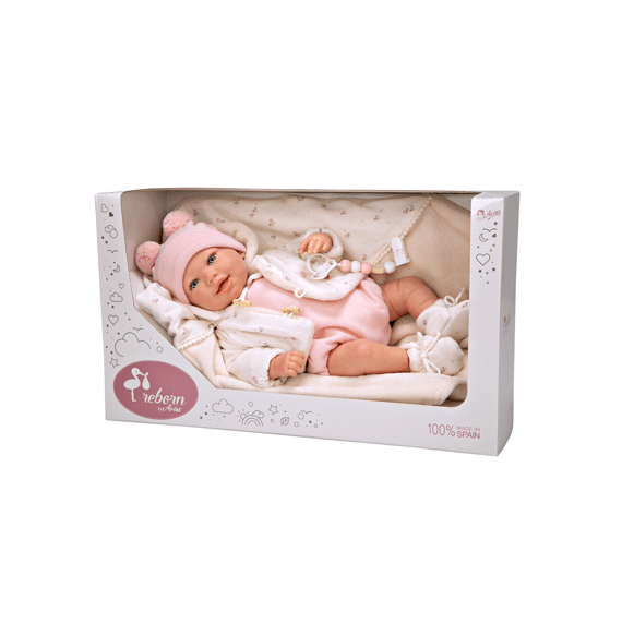 Arias Pop Reborn Elba Rose 45cm