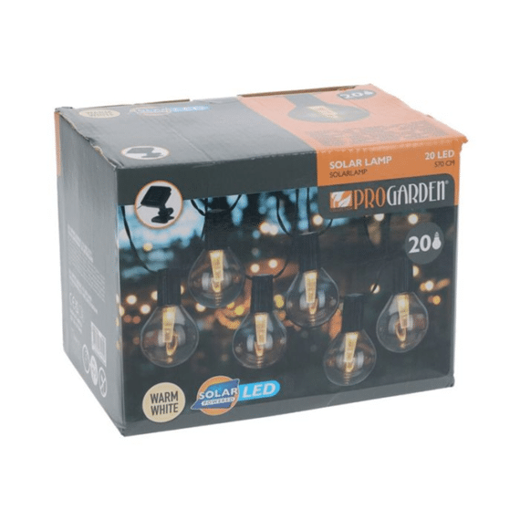Feestverlichting Solar 20led