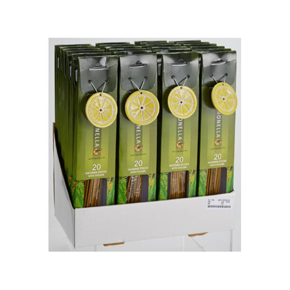 Citronella Wierookstokjes 20 Stuks