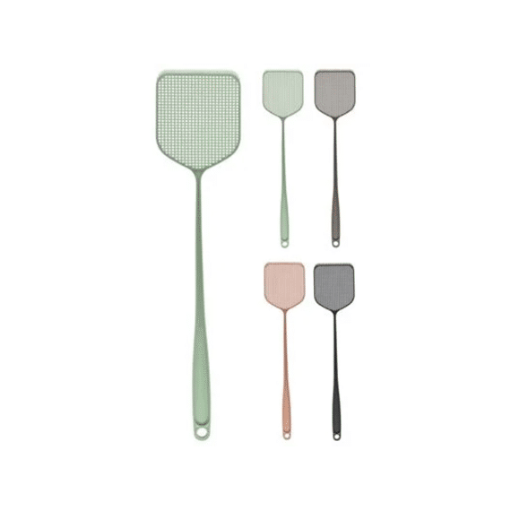 Vliegenmepper Met Krabber Per Stuk - Assortiment Van 4 Kleuren