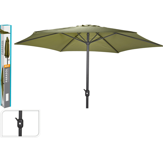 Parasol Dia 3meter Groen