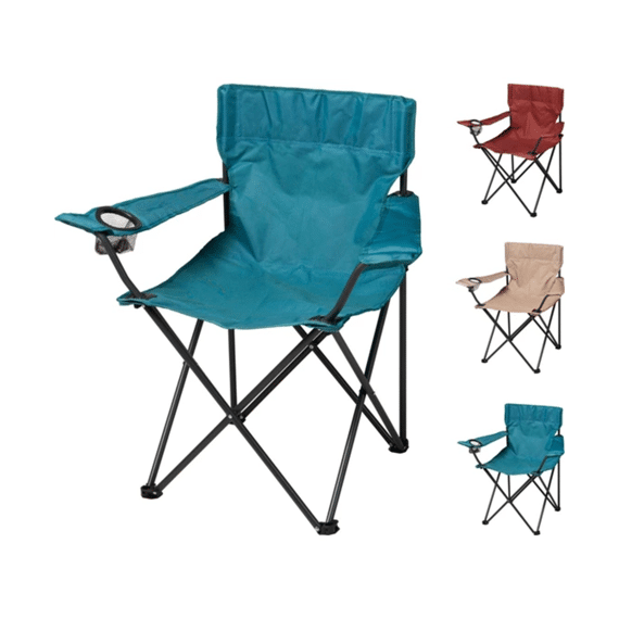 Vouwstoel Metaal Per Stuk - Assortiment Van 3 Kleuren