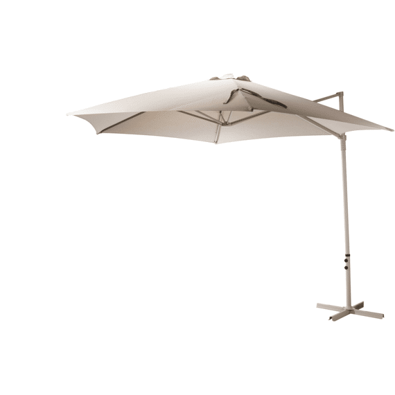 Zweefparasol 300cm Creme