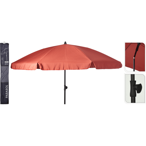 Parasol 200cm Terracotta