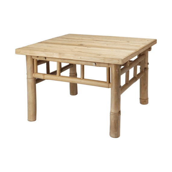 Tafel Bamboe 57x57cm H38cm
