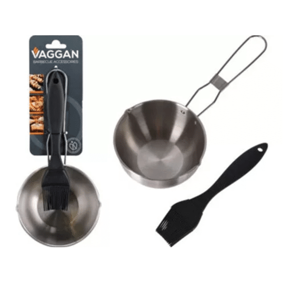 Bbq Sauspan Inclusief Kwast