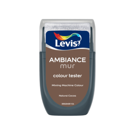 Levis  Ambiance Mur Mat Test Natural Cocoa 30ml?