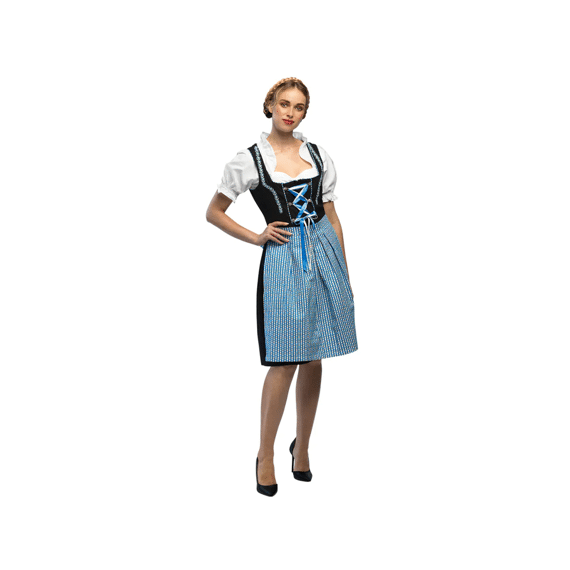 Volwassenenkostuum Frau Fischer Blauw 40/42