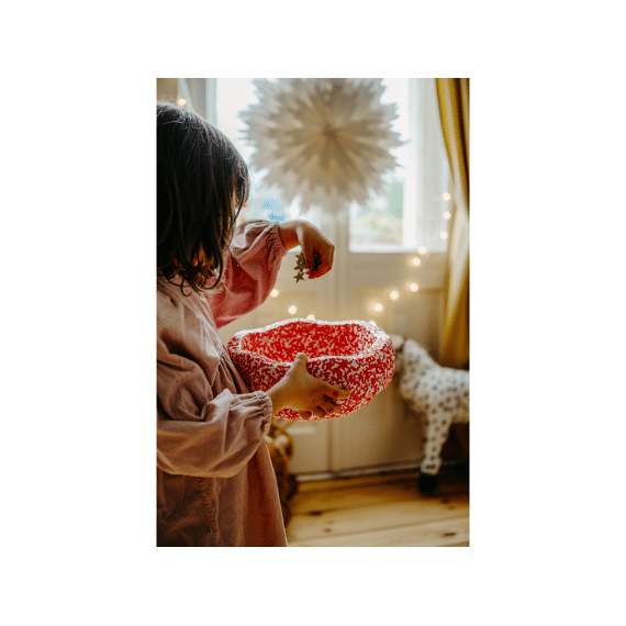 Stapelstein Christmas Collection Steen Red & Blush 1 Steen