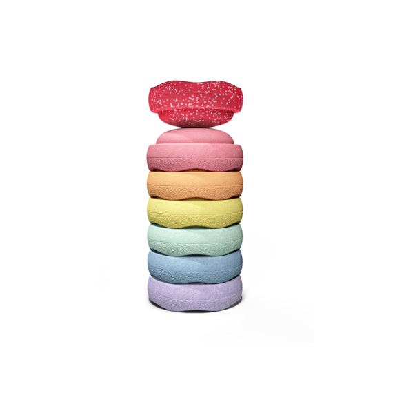 Stapelstein Christmas Collection Blush Special Original Mini Rainbow Pastel