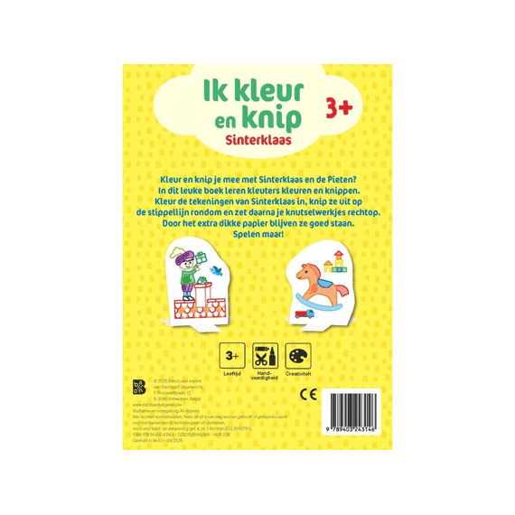 Ik Kleur En Knip: Sinterklaas