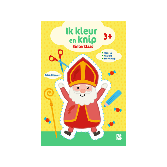Ik Kleur En Knip: Sinterklaas