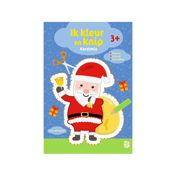 Ik Kleur En Knip: Kerstmis