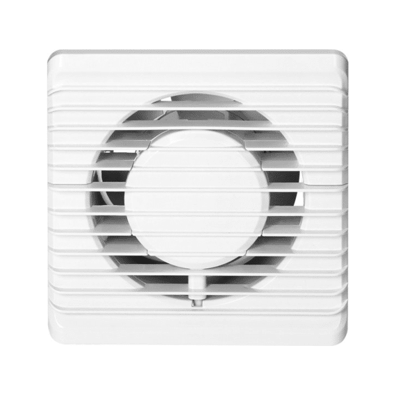 Badkamerventilator 8W 230V + Timer