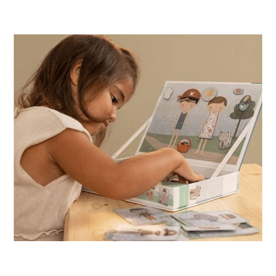 Little Dutch Magnetisch Speelbord Jim En Rosa