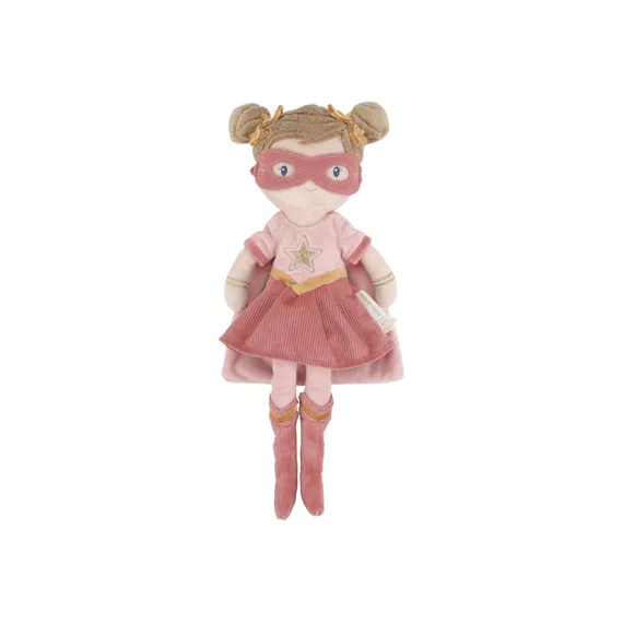 Little Dutch Knuffelpop Superhero Rose 35cm