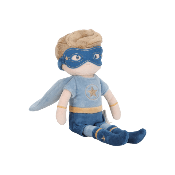 Little Dutch Knuffelpop Superhero Jim 35cm