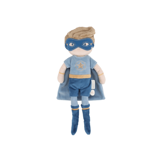 Little Dutch Knuffelpop Superhero Jim 35cm
