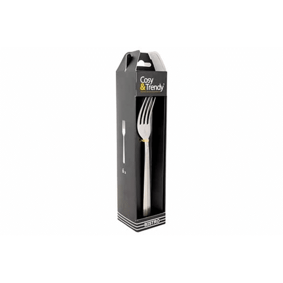 Bistro Tafelvork Set 6 Stonewash