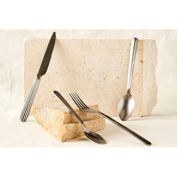 Bistro Tafelmes Set 6 Stonewash
