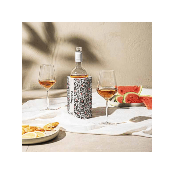 VacuVin Active Cooler Wijnkoeler Keith Haring Sleeve