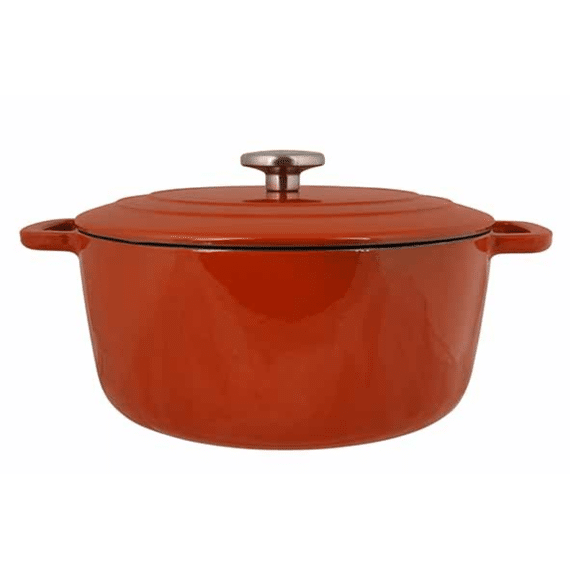 Fontestic Kookpot Roest D28xh13cm Gietijzer Met Deksel