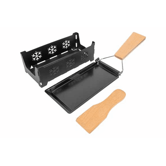 Aspen Raclette Rechthoek 2 Personen + Spatel