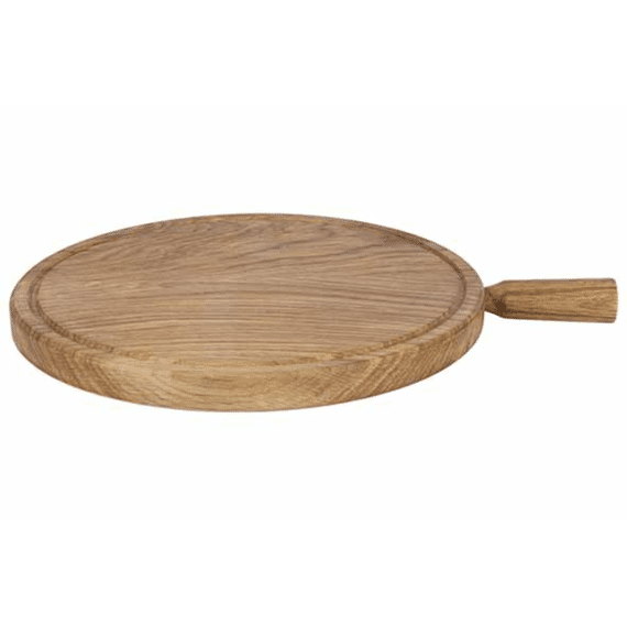 Aspen Serveerplank Rond D40xh3cm Eikenhout