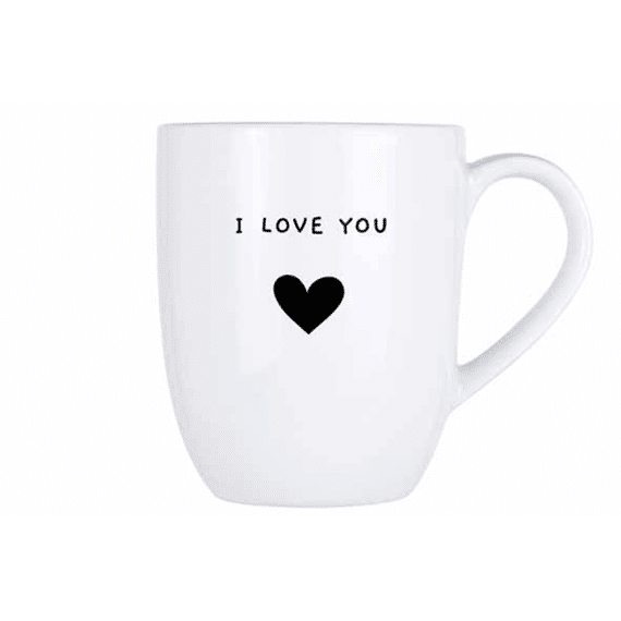 Cosy Mug 53cl I Love You D9,8xh11,9cm