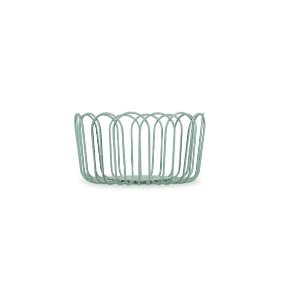 Ona Draadmand 19xh10cm Groen Flores