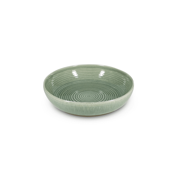 S&P Serveerschaal 32xh7,5cm Groen Cameo