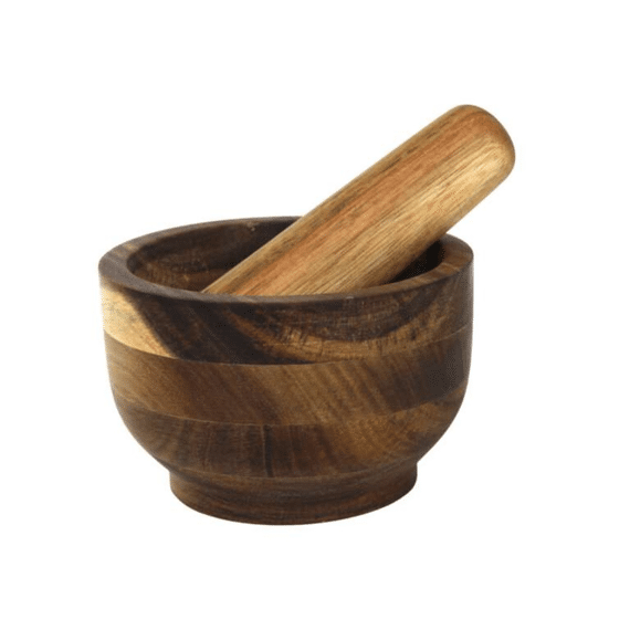 Vijzel Acacia Ø13x8cm