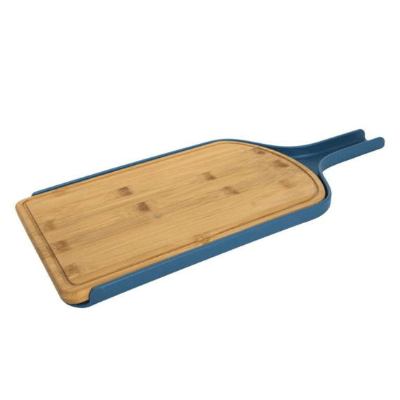 Snijplank Met opvangbak Bamboe 42x21x2cm