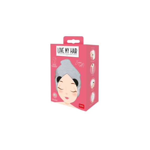 Legami Love My Hair Haarhanddoek Panda