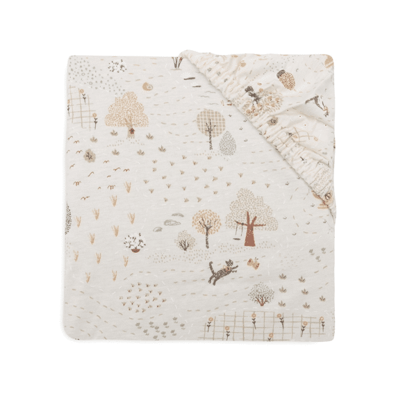 Jollein Hoeslaken Jersey 70/75x140/150 Tiny Park