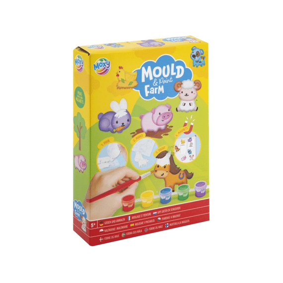 Gieten En Schilderen Boerderijdieren 6st