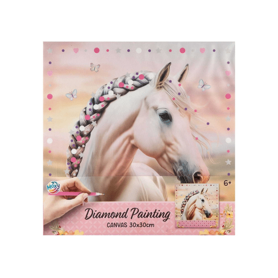 Diamond Painting Paard 30x30cm