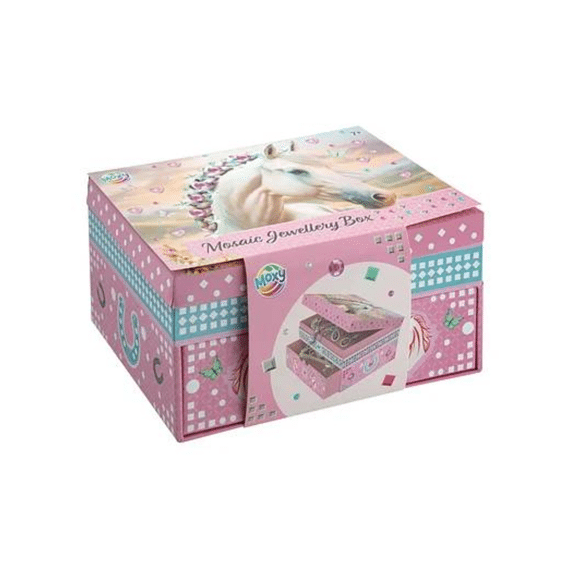 Mosaic Jewellery Box Paard