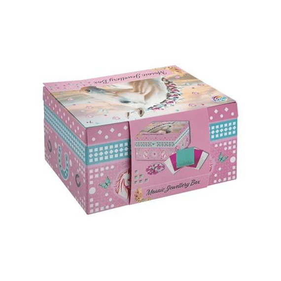 Mosaic Jewellery Box Paard