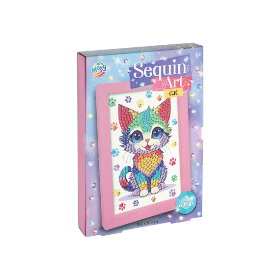 Sequin Art 26x19cm Assortiment