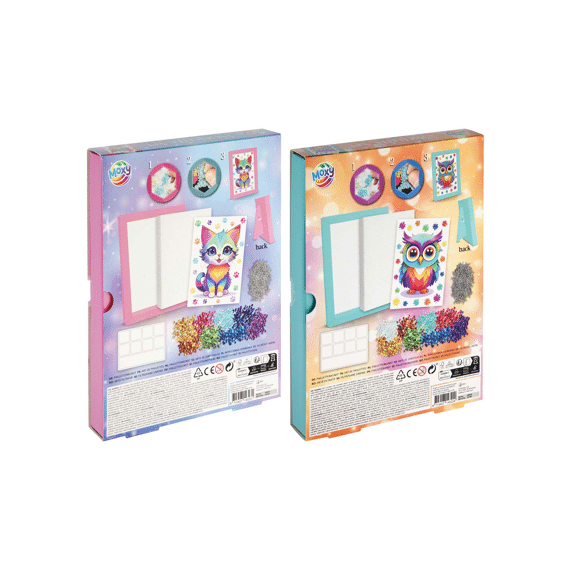 Sequin Art 26x19cm Assortiment