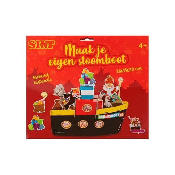 Sint Maak Je Eigen Stoomboot