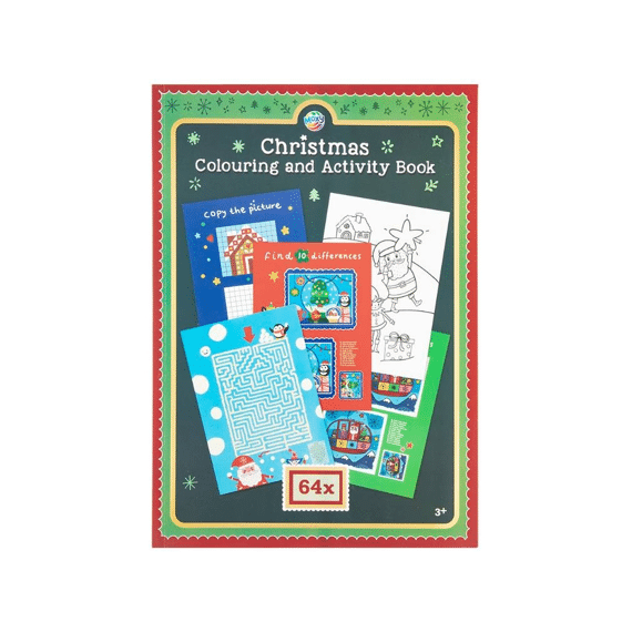 X-mas Kleur- En Spelletjesboek