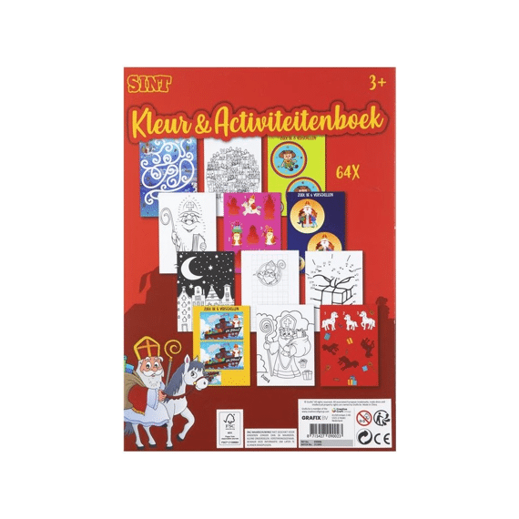 Sint Kleur- En Spelletjesboek